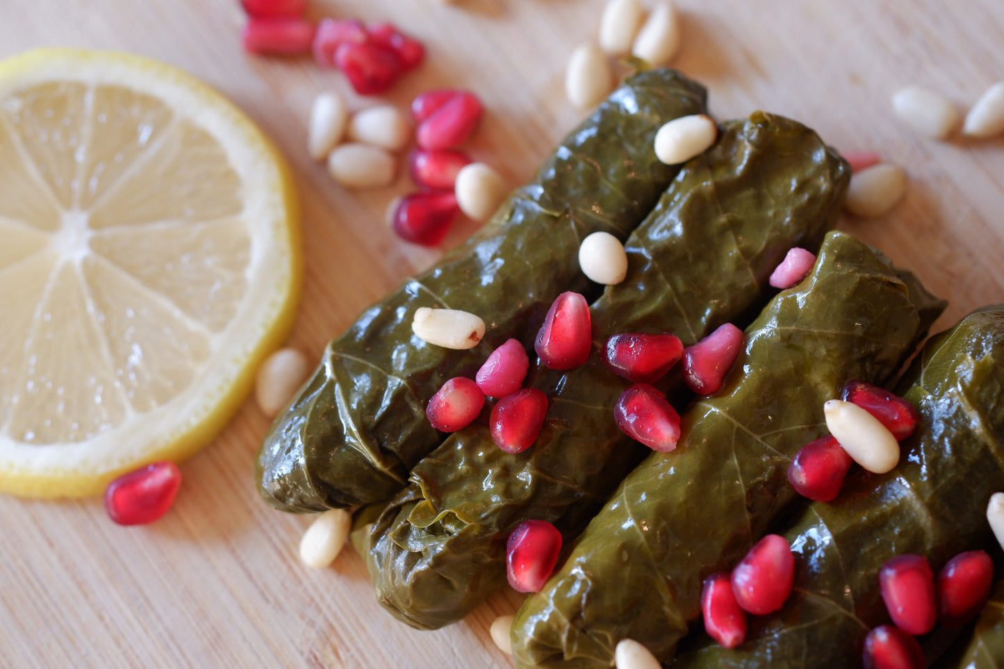 1/2 lb Hand Rolled Fresh Vegan Dolmas Healthy Snacks